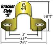 Greaseable Style A Bushing Brackets