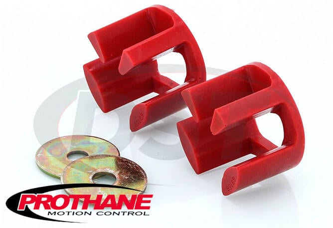 Prothane 6-502 Red Lower Motor Mount Insert Kit 