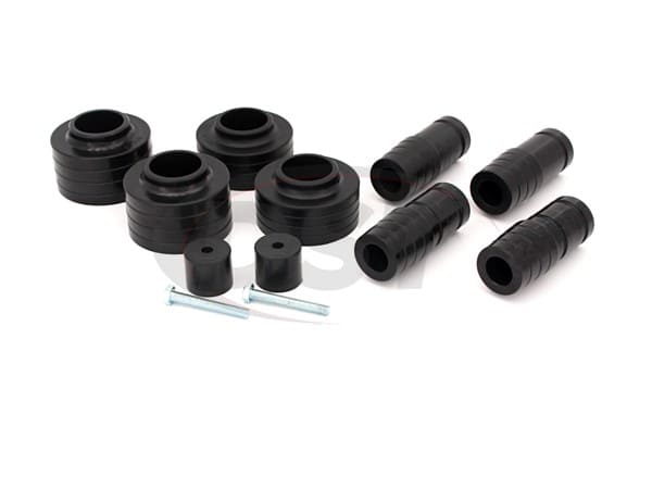 Front and Rear Coil Spring Lift Isolators with Extended Bump Stops - 1-1/2 Inch
