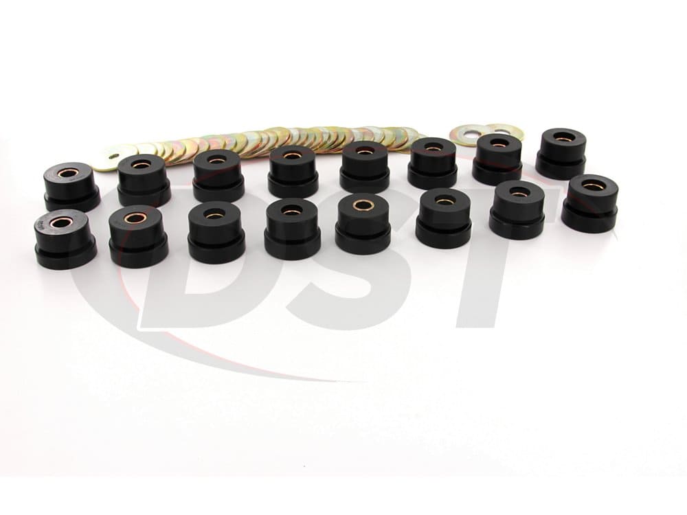 7122 Body Mount Bushings and Radiator Support Bushings - Convertible Only
