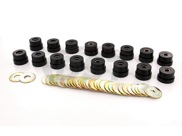 Body Mount Bushings and Radiator Support Bushings - Convertible Only
