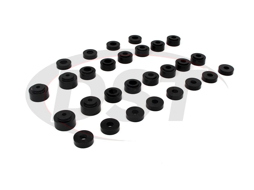 7124 Body Mount Bushings and Radiator Support Bushings - Convertible Only