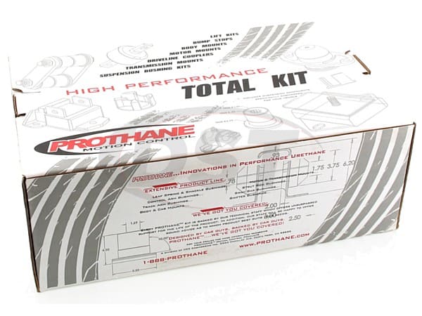 prothane-packagedeal053 Complete Suspension Bushing Kit - Ford F250 and F350 4WD 80-98